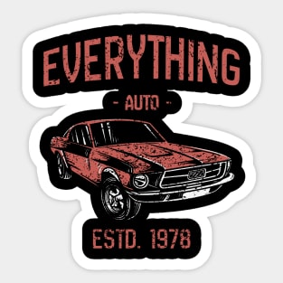 Everything Auto Sticker